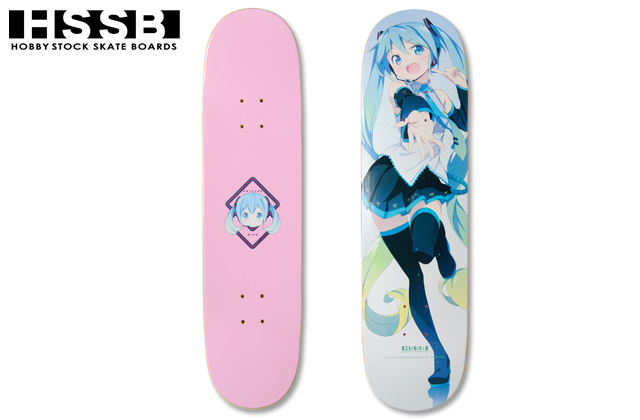 ::HOBBY STOCK inc.,:: Product Details - Hatsune Miku Skate Deck Ill. by